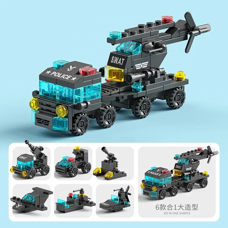 Blocos de Construção - Conjunto de Tijolos Brinquedos para Crianças Crianças