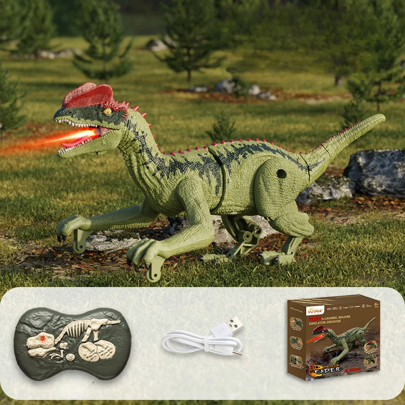 Tyrannosaurus Rex elétrico - Controle remoto