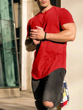 Camiseta Masculina Alongada